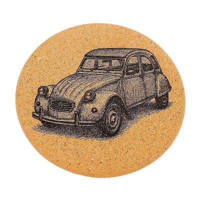 Kuchyňská pomůcka - Korková podložka pod hrnec, Citroen 